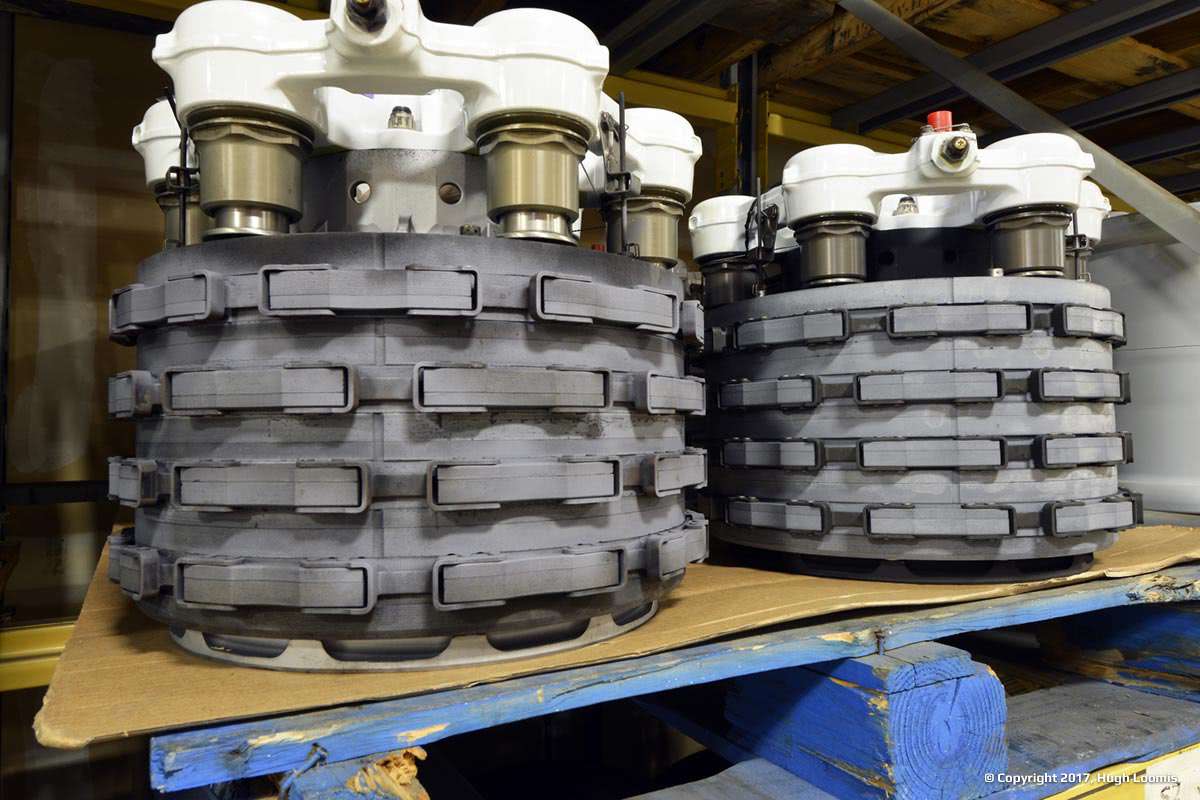 Large inventory of aircraft brakes
